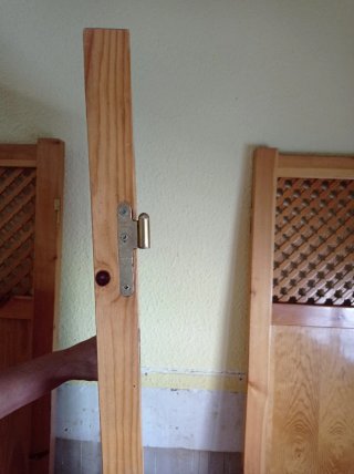Biombo de madera 5 cuerpos