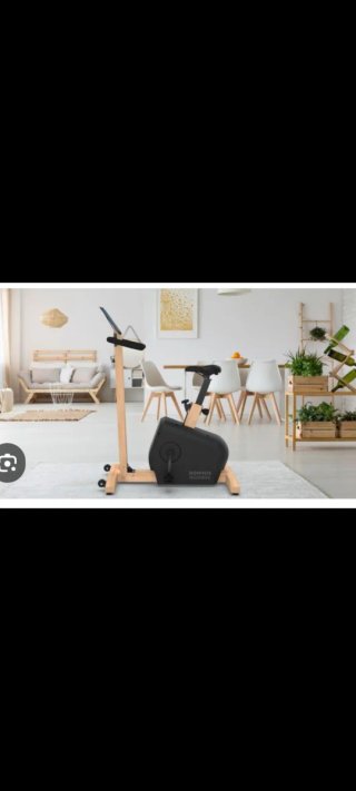 Bicicleta Estática Madera DOMYOS WOODBIKE