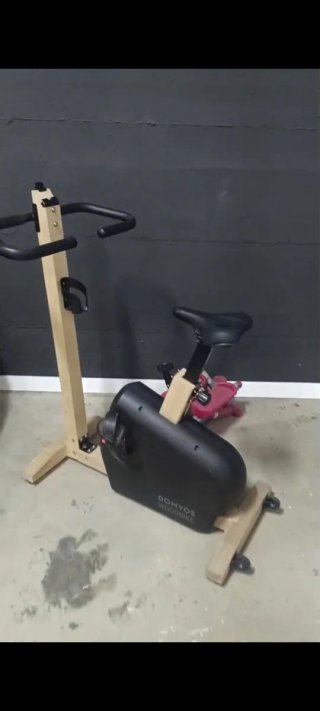 Bicicleta Estática Madera DOMYOS WOODBIKE