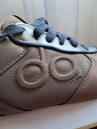 Deportivas Don Algodón Marrón/Gris