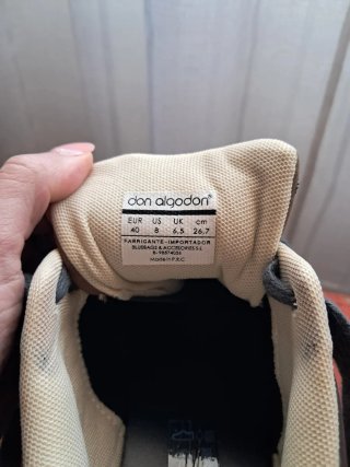 Deportivas Don Algodón Marrón/Gris