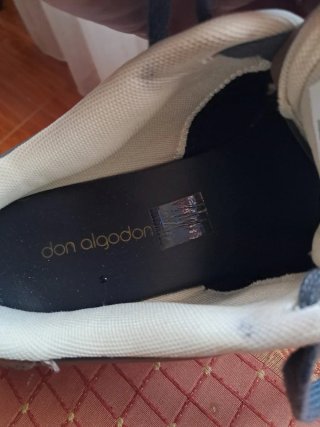 Deportivas Don Algodón Marrón/Gris