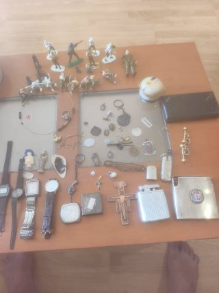 Lote de cosas antiguas