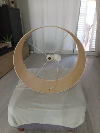 Lámpara de comedor beige