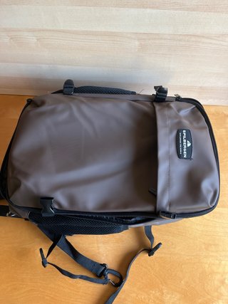 Mochila de cabina marrón chocolate