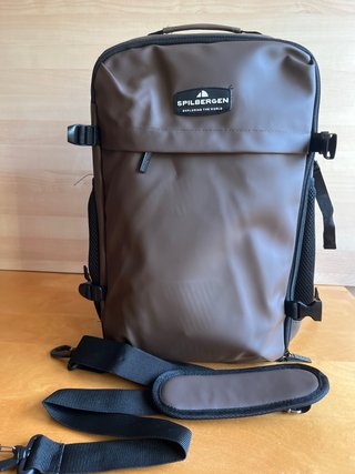 Mochila de cabina marrón chocolate