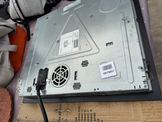 Placa de Inducción, con marcas en el cristal