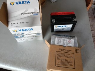 Batería Moto Varta TX9-4 / TX9-BS