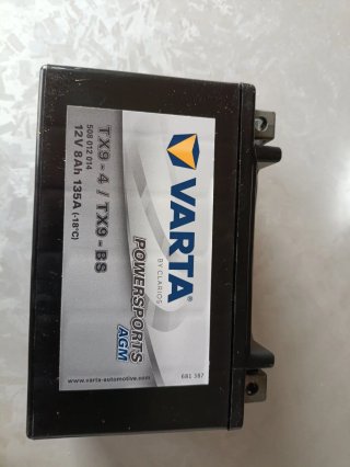 Batería Moto Varta TX9-4 / TX9-BS