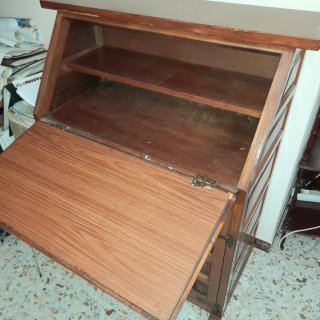 Escritorio vintage de madera