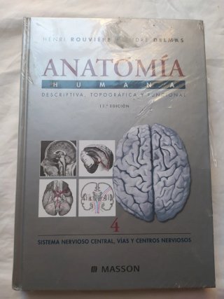 libro Anatomía Humana descriptiva topográfica y fu