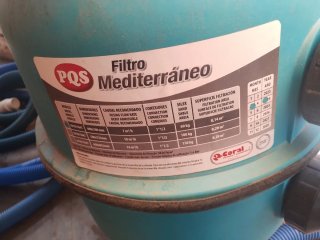 Depuradora de arena para piscina