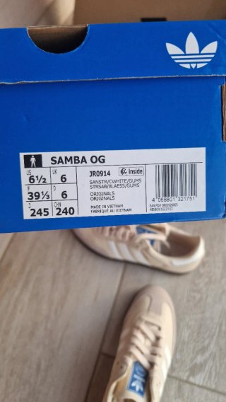 Adidas Samba OG Beige Nuevas Talla 39.5
