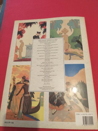 Libro trajes Art-Deco 1 edición moda inglesa