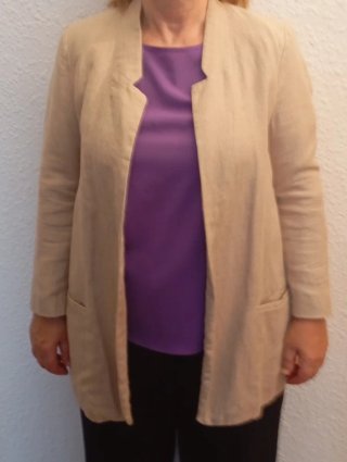 Americana Zara Basic Hilo Beige