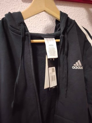 Pantalón y Sudadera Adidas Negro Talla S Mujer
