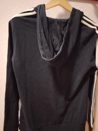 Pantalón y Sudadera Adidas Negro Talla S Mujer
