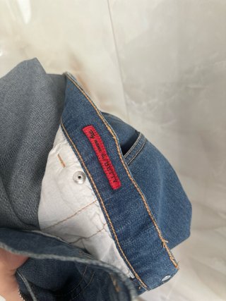 Pantalón vaquero capri Y2K talla 44