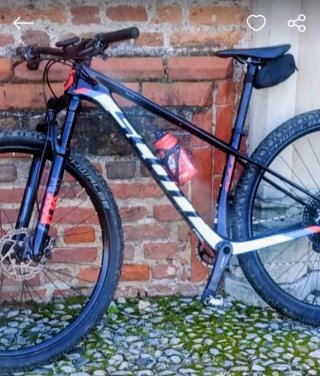 Bicicleta de montaña y de carretera