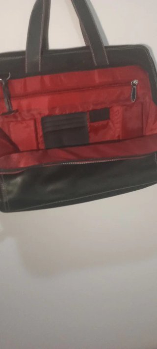 Maletín HP Piel Rojo