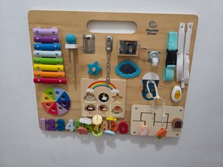 Panel Sensorial Madera Mundo Diver