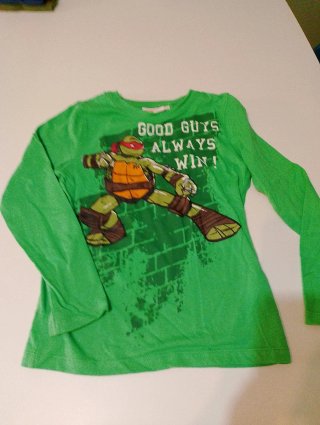 Camiseta niño Talla 8 Tortugas Ninja