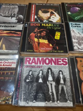 Lote 10 Cds Música Variada: Rock, Reggae, Pop