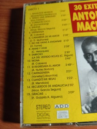 CD Antonio Machín - 30 Grandes Éxitos