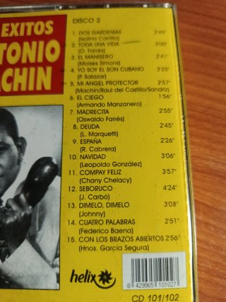 CD Antonio Machín - 30 Grandes Éxitos