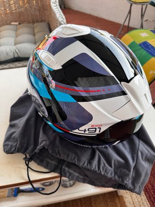 Casco Scorpion EXO-491 Abilis XL Negro/Azul/Rojo