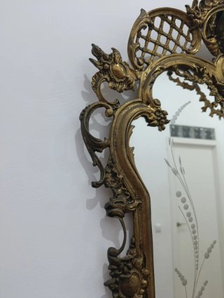Espejo Bronce Vintage no hago envíos