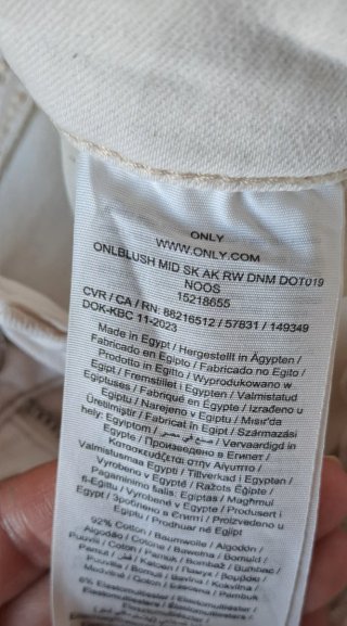 Pantalón OnlyBlush beige talla 34