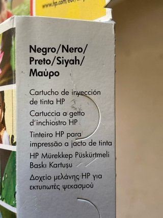 Cartucho Tinta HP 15 Negro (sin abrir)