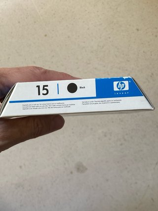 Cartucho Tinta HP 15 Negro (sin abrir)