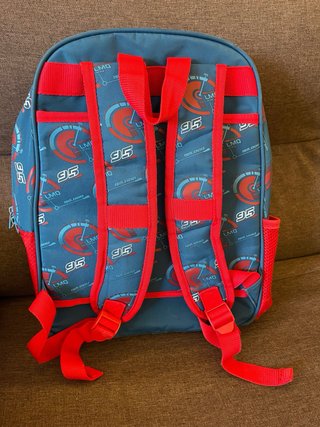 Mochila Escolar Rayo McQueen Cars