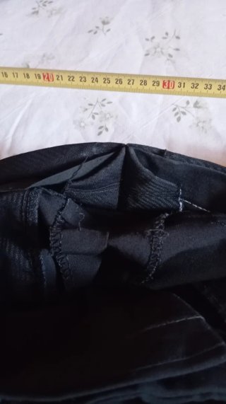 Traje de chaqueta y pantalón negro