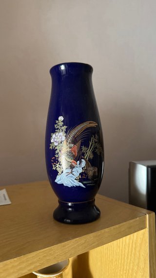 Jarrones Vintage Clásico Cerámica y Cristal