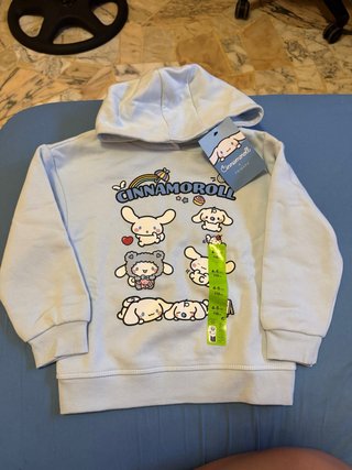 Felpa Cinnamoroll x Primark Azzurra Bambina