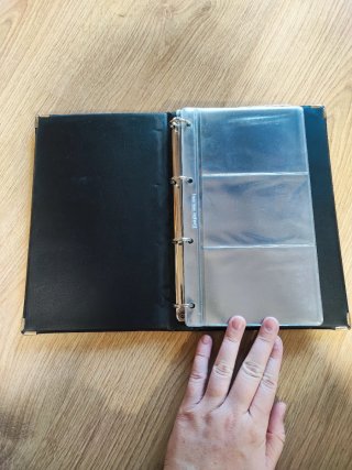 Cuaderno Tarjetero Negro