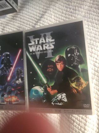 Trilogía Star Wars DVD
