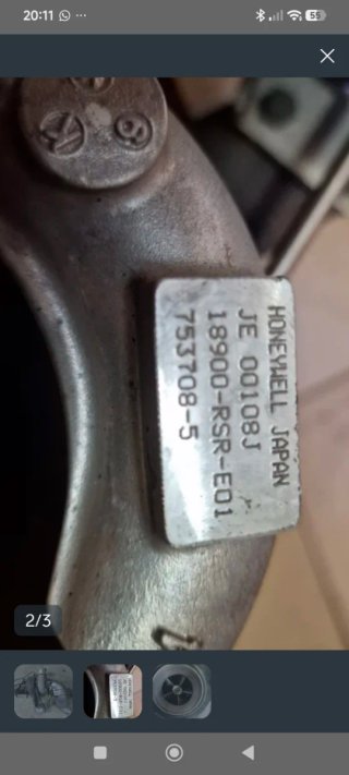 Turbo Honda Civic/Accord/CR-V 2.2 i-CTDi repuesto