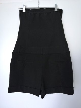 Mono Zara negro botones talla 38