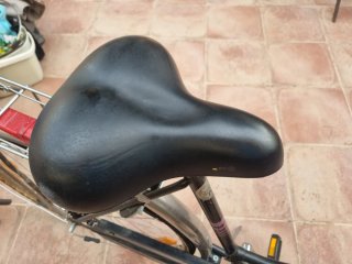 Bicicleta Hércules Morada