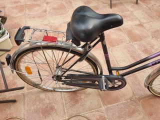 Bicicleta Hércules Morada