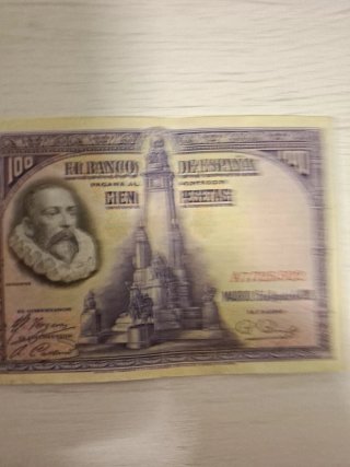 Billete 100 Pesetas Banco de España 1928