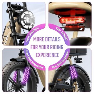 Bicicleta Eléctrica Fat Bike CruiseR7 20