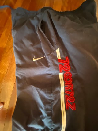 Pantalón Chándal Nike Talla L Azul/Blanco