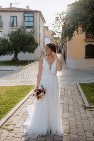Vestido de Novia corte Griego
