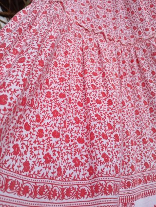 Vestido largo estampado floral