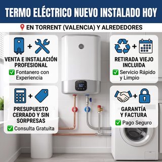 Termo eléctrico 80 litros